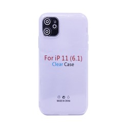 Soft Silicone Case with Camera Shield for Apple iPhone 11 Transparent Soft Silicone Case with Camera Shield for Apple iPhone 11 Transparent